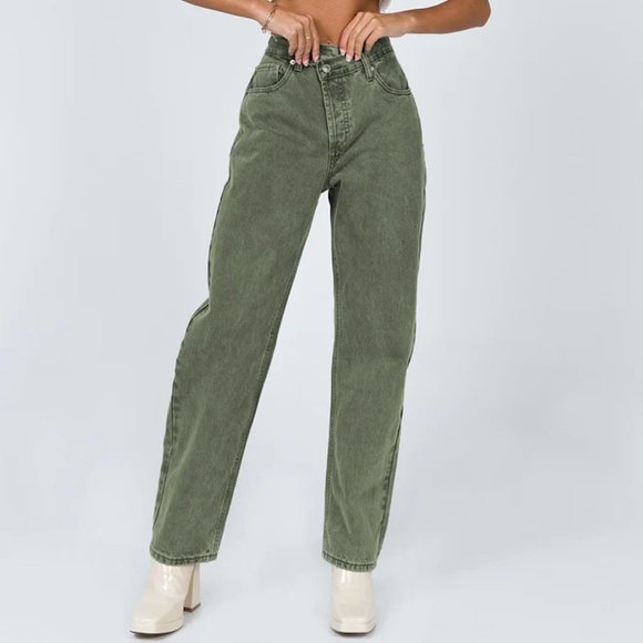 Princess Polly Denim - Princess Polly Asymmetric Jeans